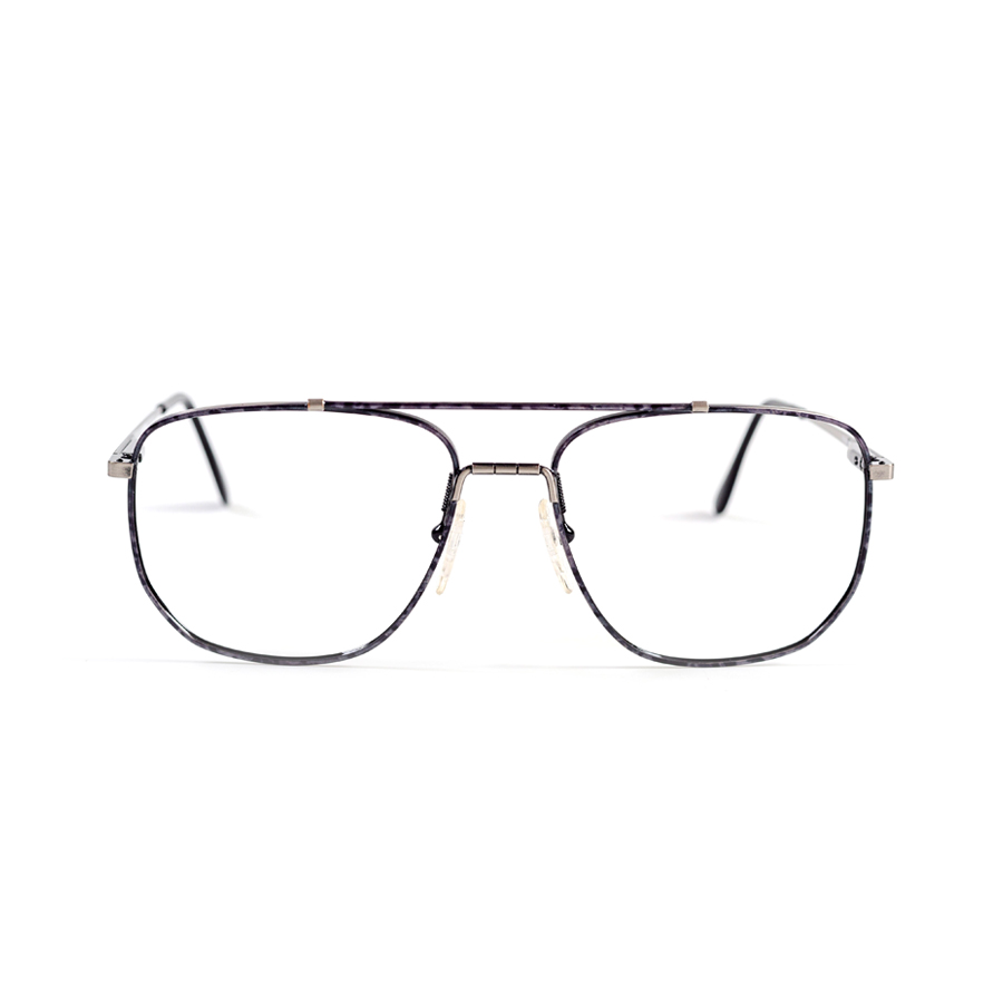 Jeremy Gris Lentes oftálmicos metálicos para hombre – Opticas París