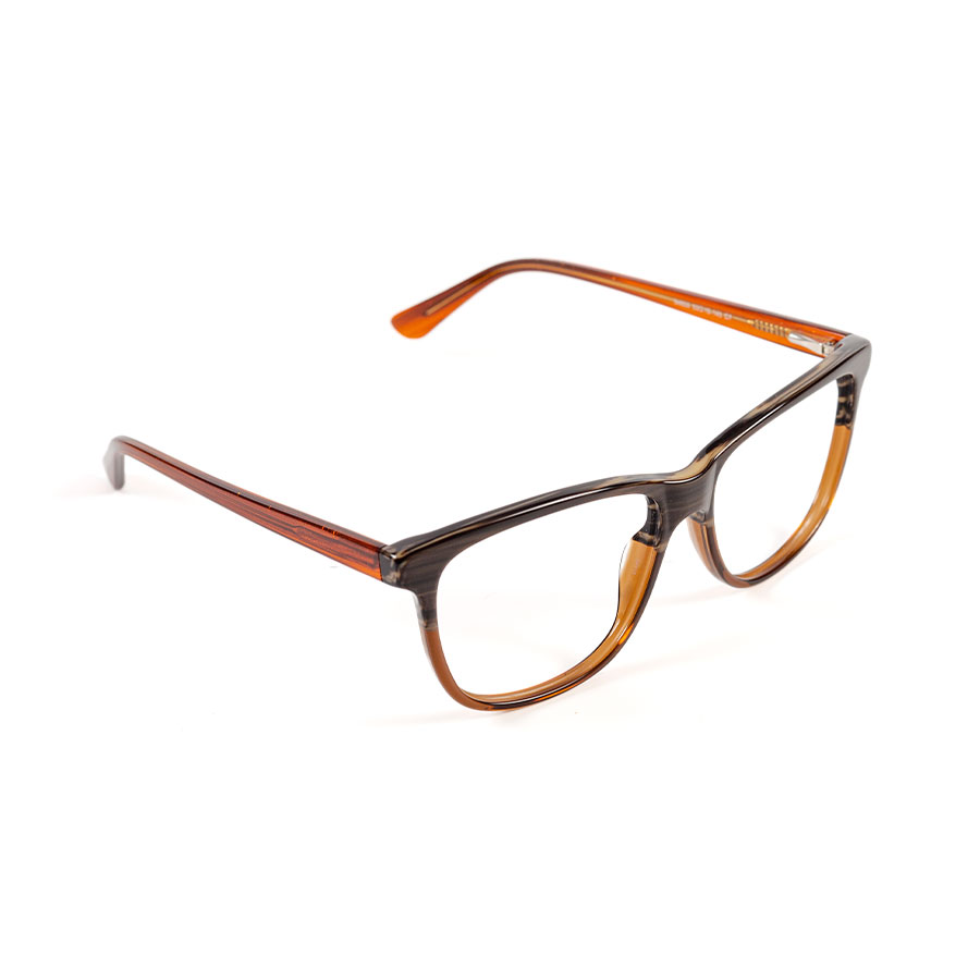 94609 Cafe lentes oftalmicos de acetato medianos para mujer Opticas Paris