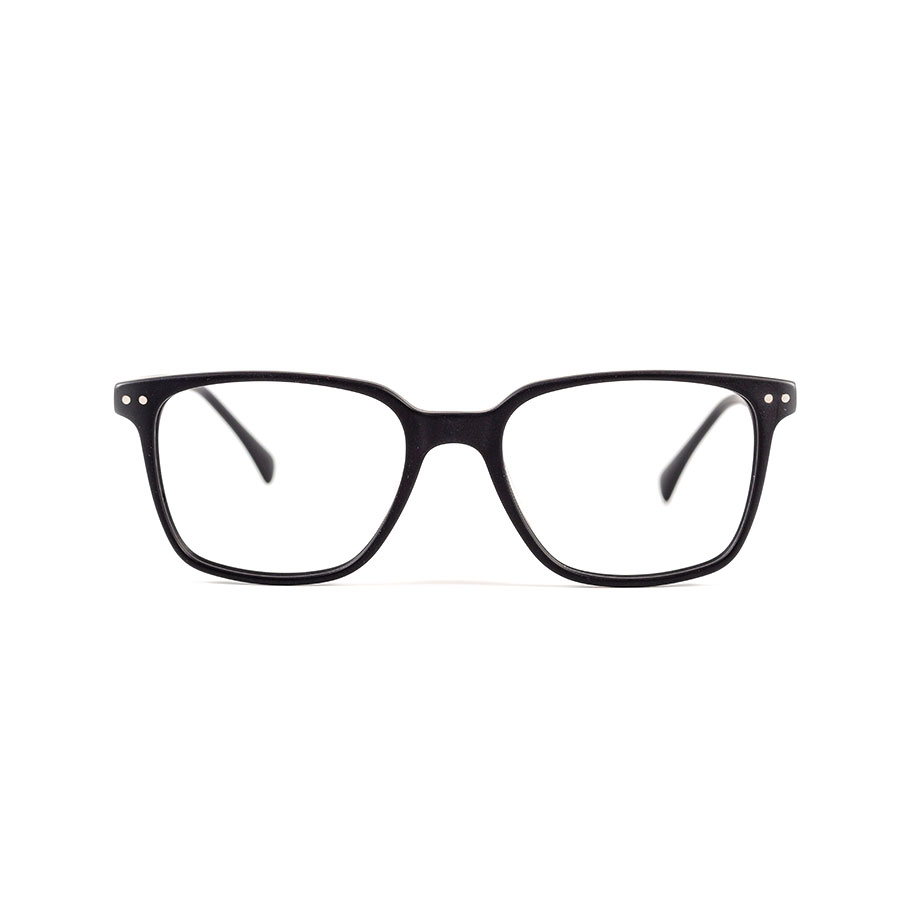 94338 Negro Matte lentes oftálmicos de acetato para hombre – Opticas París